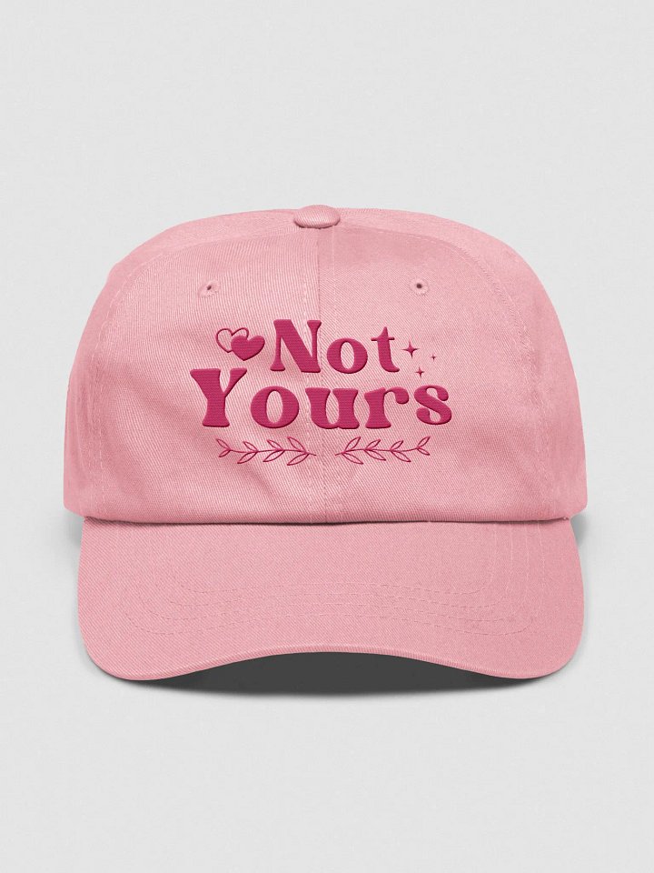 Not Yours Embroidered Cap product image (9)