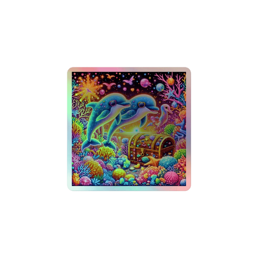 Enchanted Ocean Holographic Sticker Sheet product image (1)