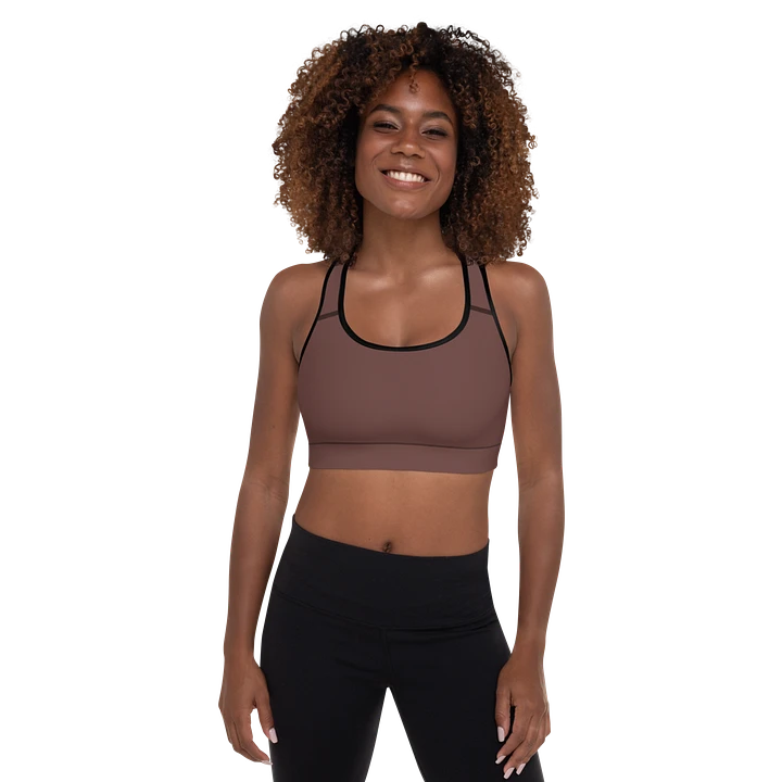 Maroon Muse Padded Activewear Sports Bra product image (2)