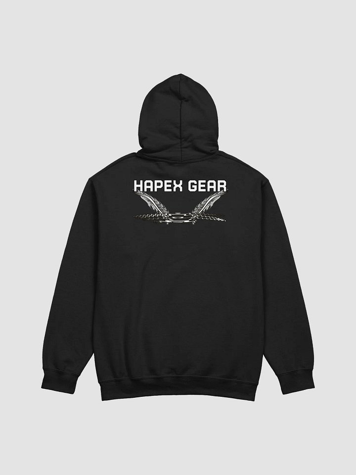 Classic Hoodie - White HApex Gear White Logo product image (2)