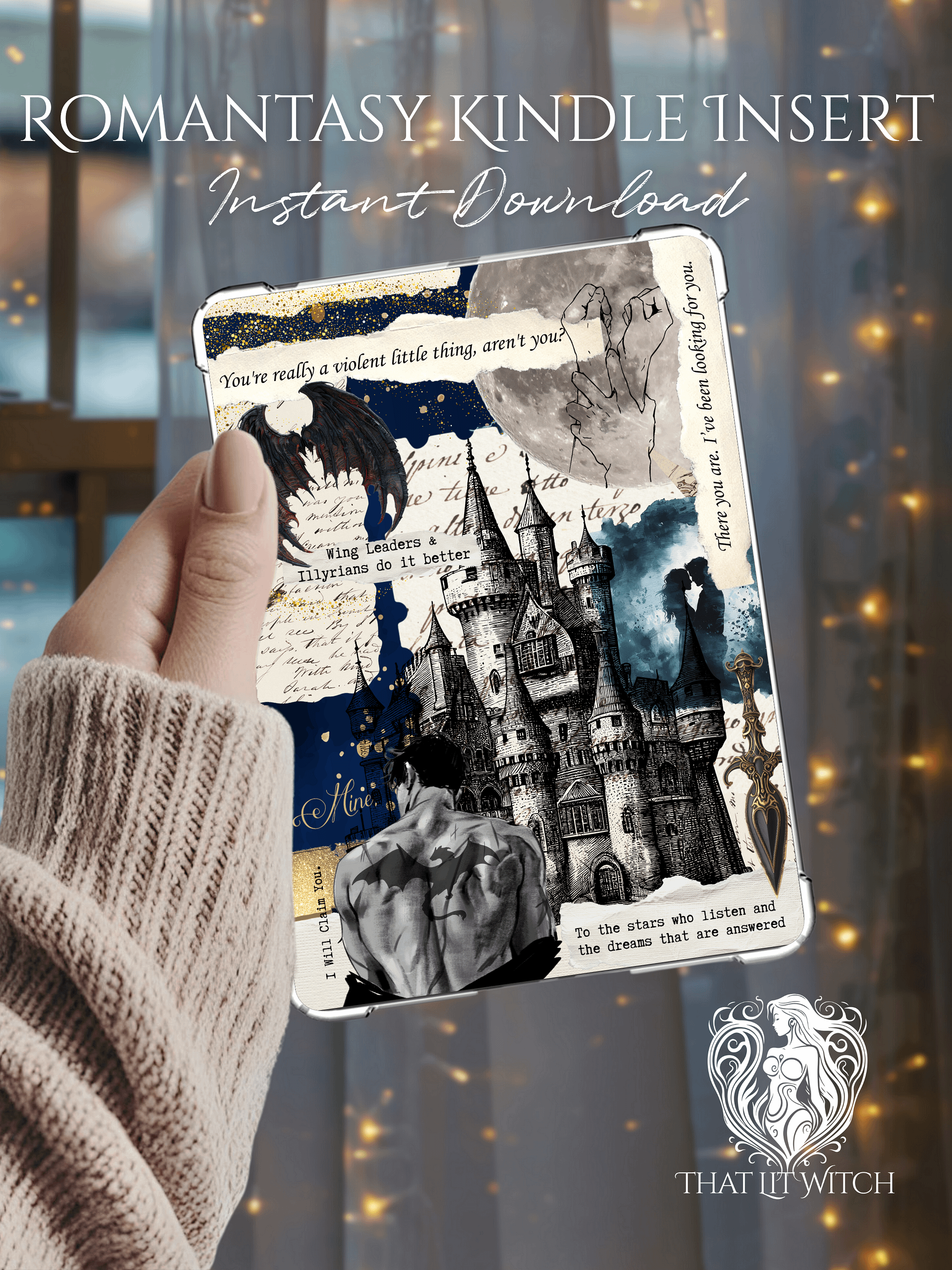 Romantasy Kindle Insert - Digital Download product image (1)