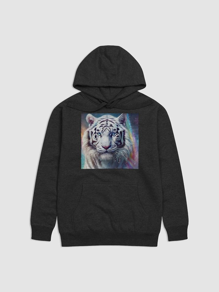 Unisex Hoodie With White Tiger product image (1)