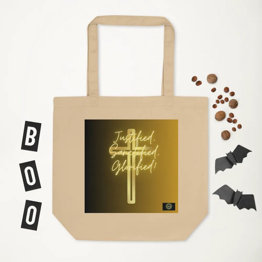 Justified, Sanctified, Glorified! Eco Tote product image (5)