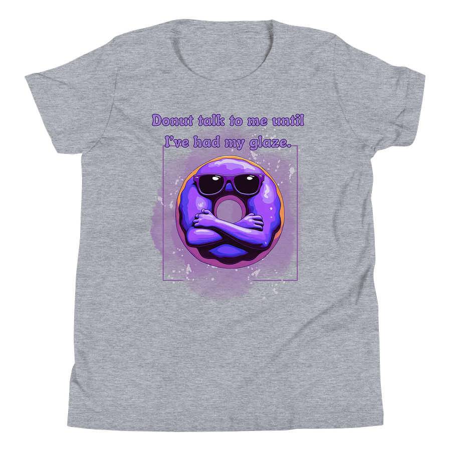 Donut Glaze Youth T-Shirt product image (42)