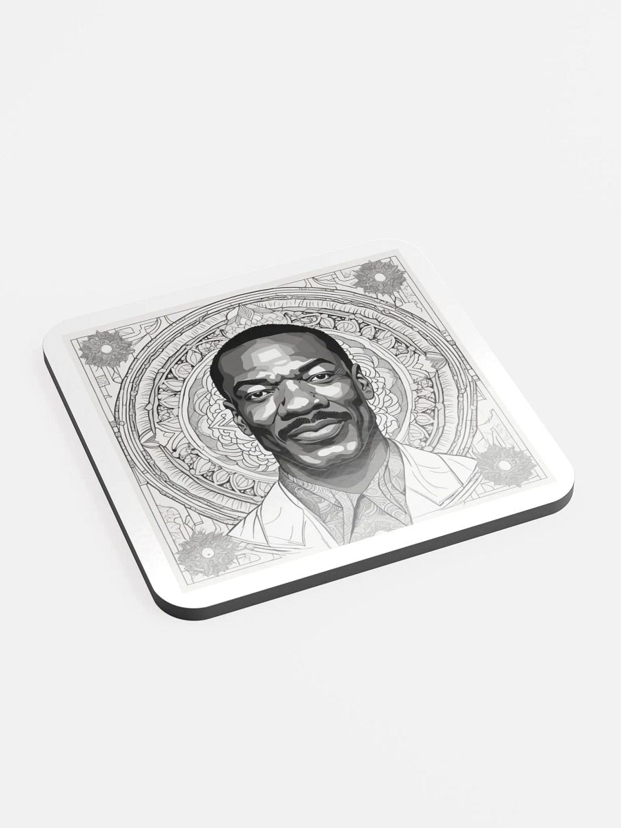 Mandala Man Glossed Cork Coaster product image (2)