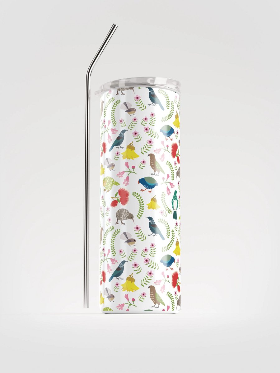 New Zealand Birds and Flowers Tumbler product image (1)