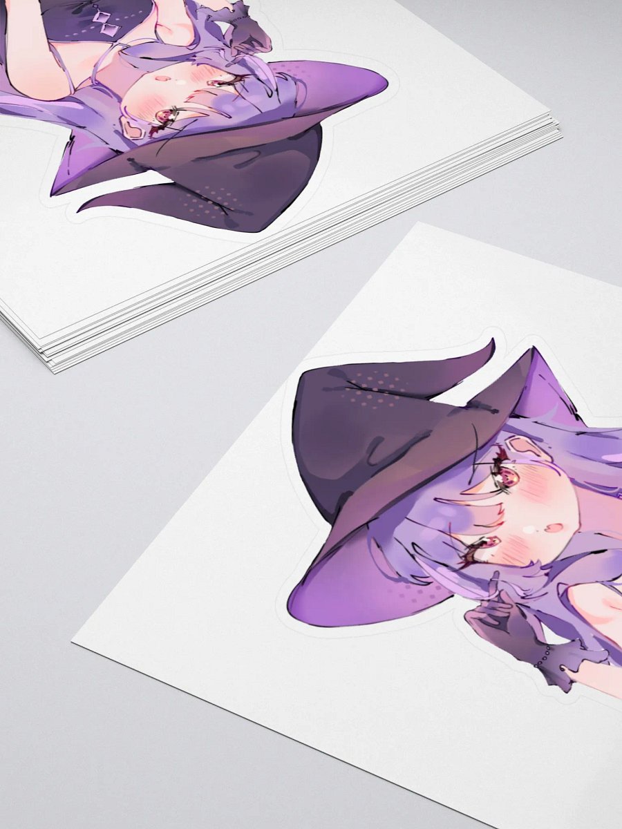 Shirobeats Blush Kiss Cut Sticker product image (10)