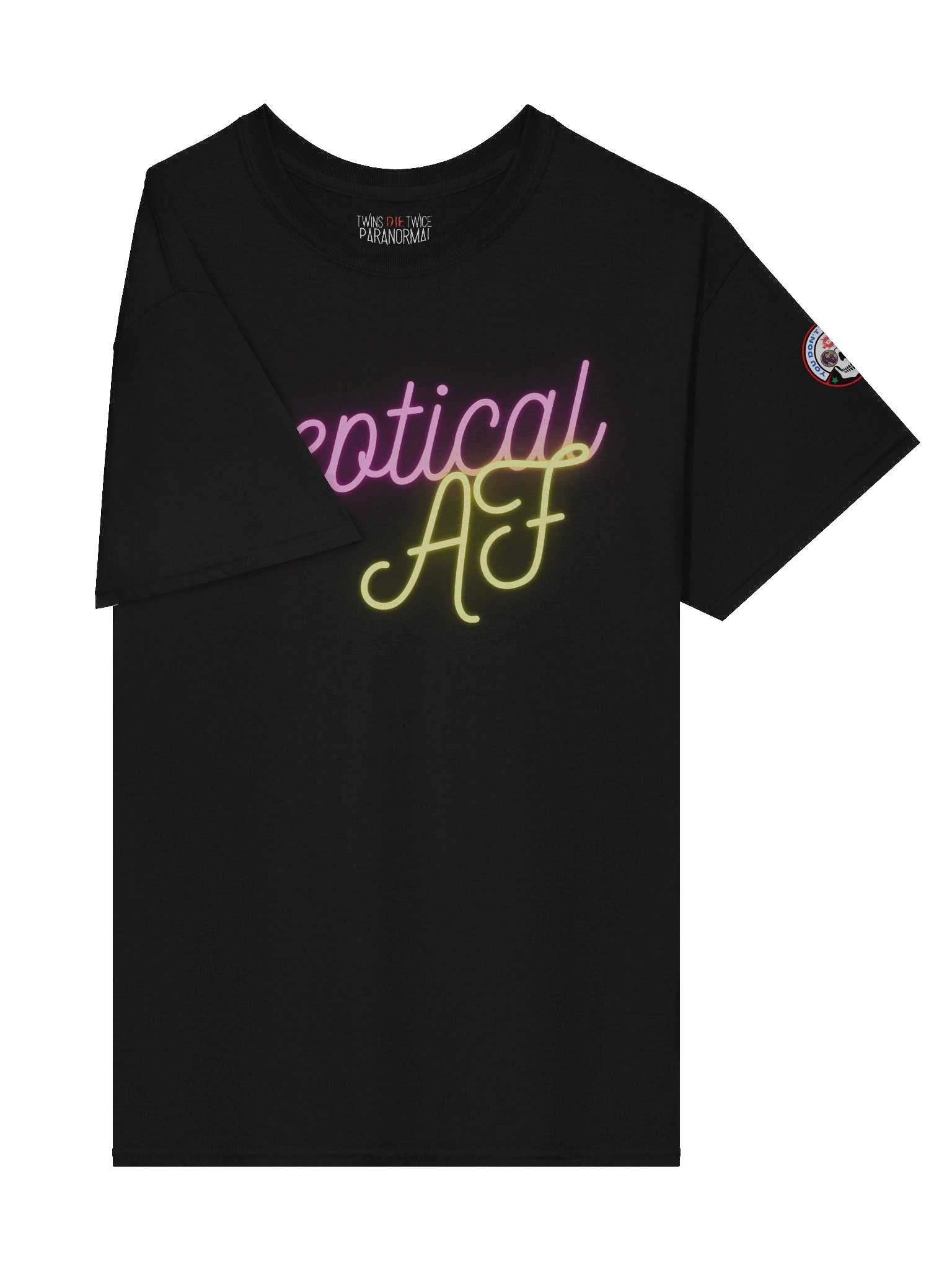 Skeptical AF Budget Tee product image (4)