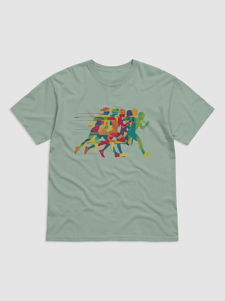 Motion Blur Runners Graphic Tee product image (13)