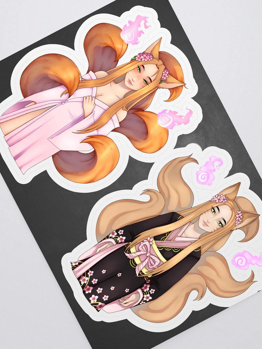 Sayaka the Kitsune Sticker Sheet product image (3)