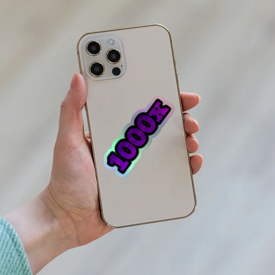 1000X Holo Sticker product image (6)