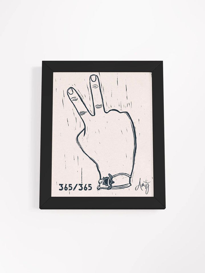 Linocut Peace Art product image (3)