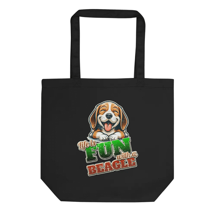 Fun Beagle Eco Tote Bag product image (1)