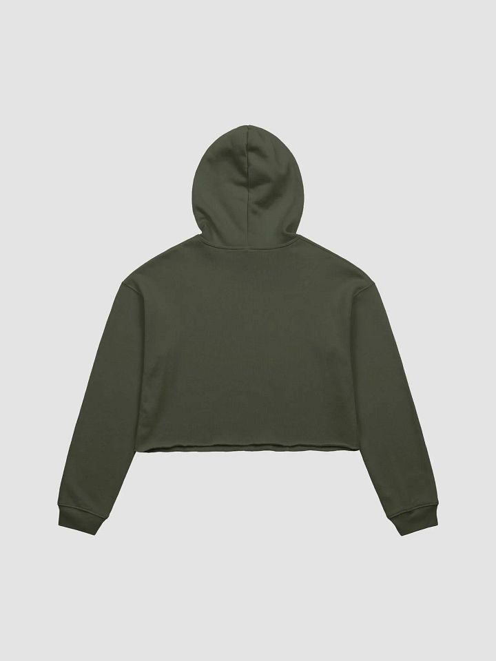Audrey and Kate Official Black Logo Crop Hoodie product image (6)