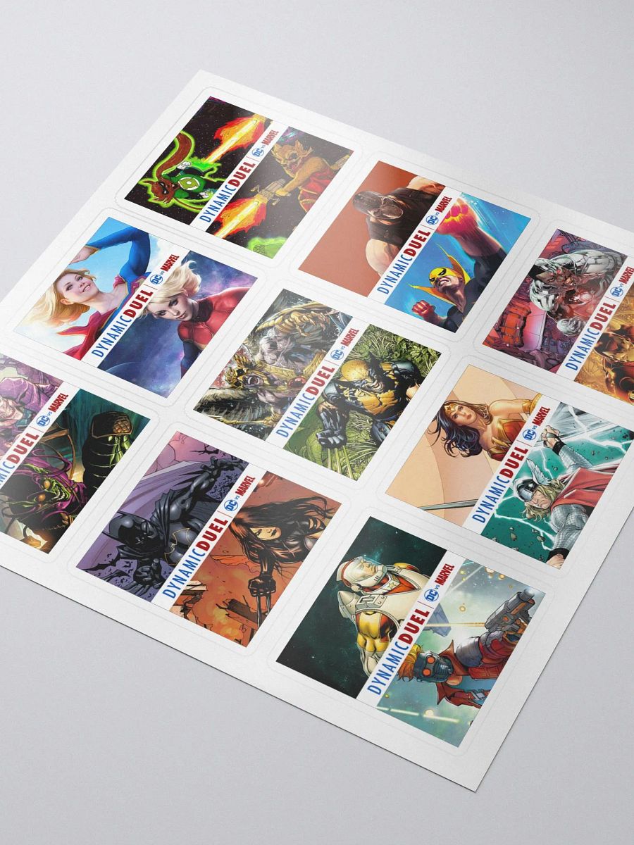 Dynamic Duel Episode Cover Stickers - Series 2 product image (3)
