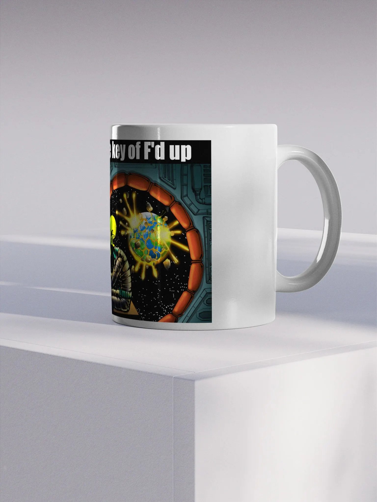 Now In The Key Of F'd Up - Mug product image (4)