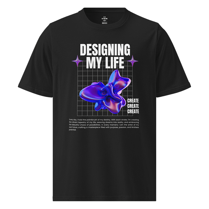 Vibrant 3D Abstract Graphic T-Shirt product image (1)