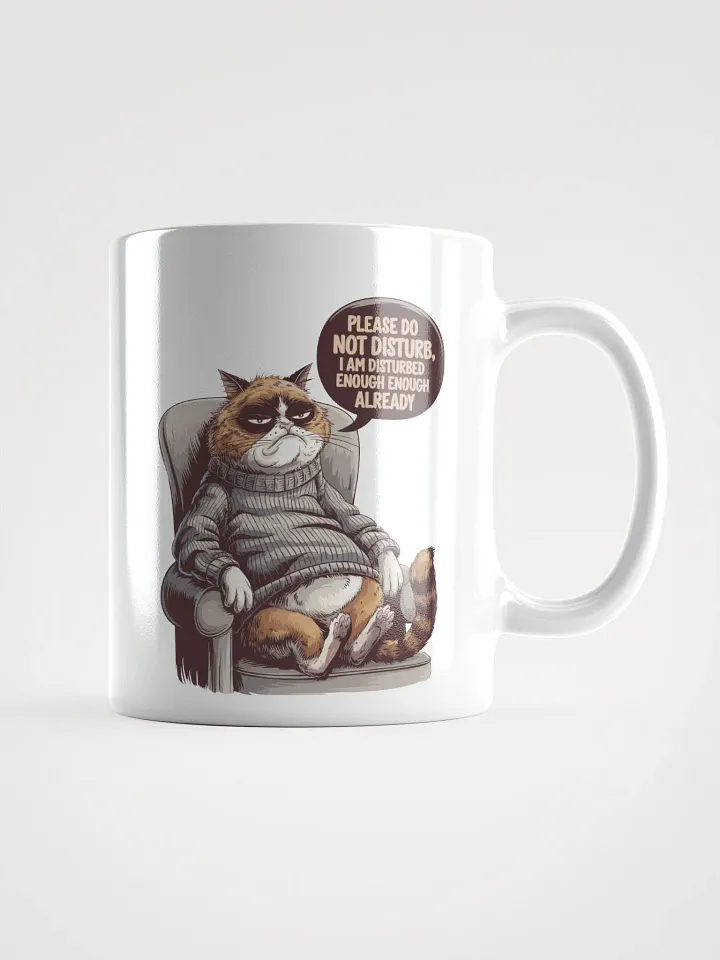 Grumpy Cat Disturbance Mug product image (1)