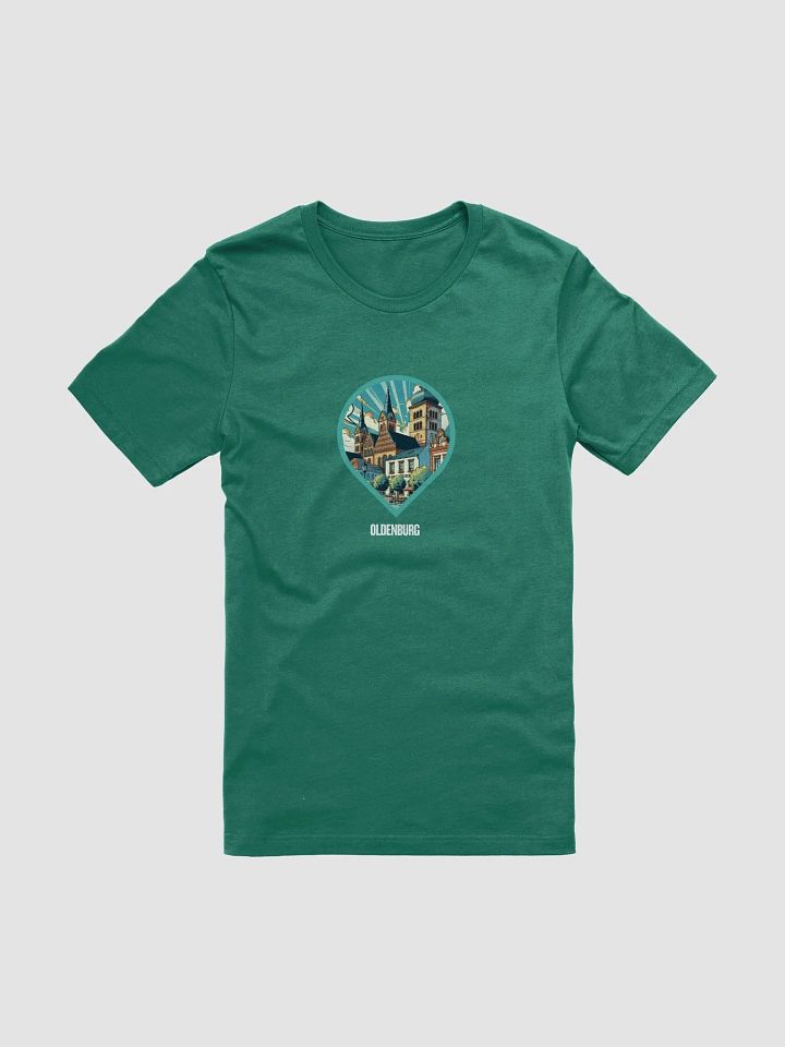 Bella+Canvas Supersoft T-Shirt | AI Design Oldenburg city product image (2)