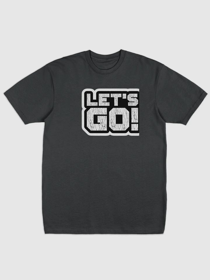 Cracked Distressed 'LET'S GO!' Tee product image (1)