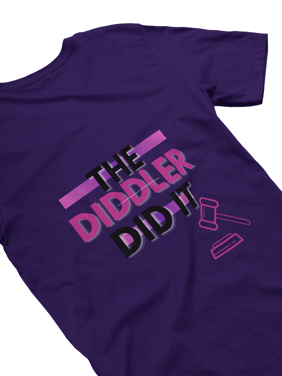 YA HONAH! (YOUR HONOR) / THE DIDDLER DID IT T-SHIRT product image (4)