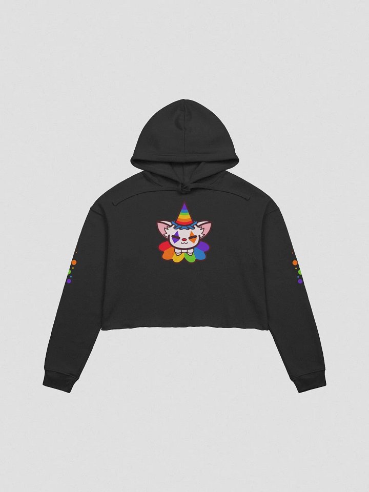 Clown Cat Cropped Hoodie product image (2)