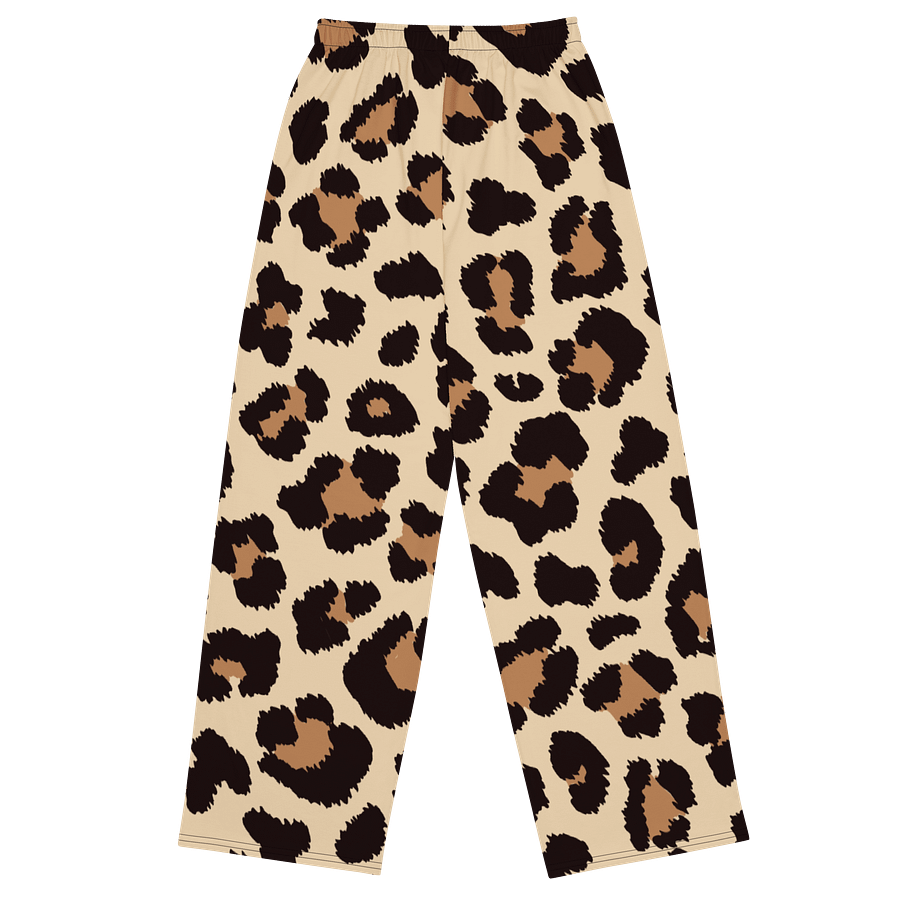 Wild Attraction Leopard Print Wide-Leg Pants product image (2)