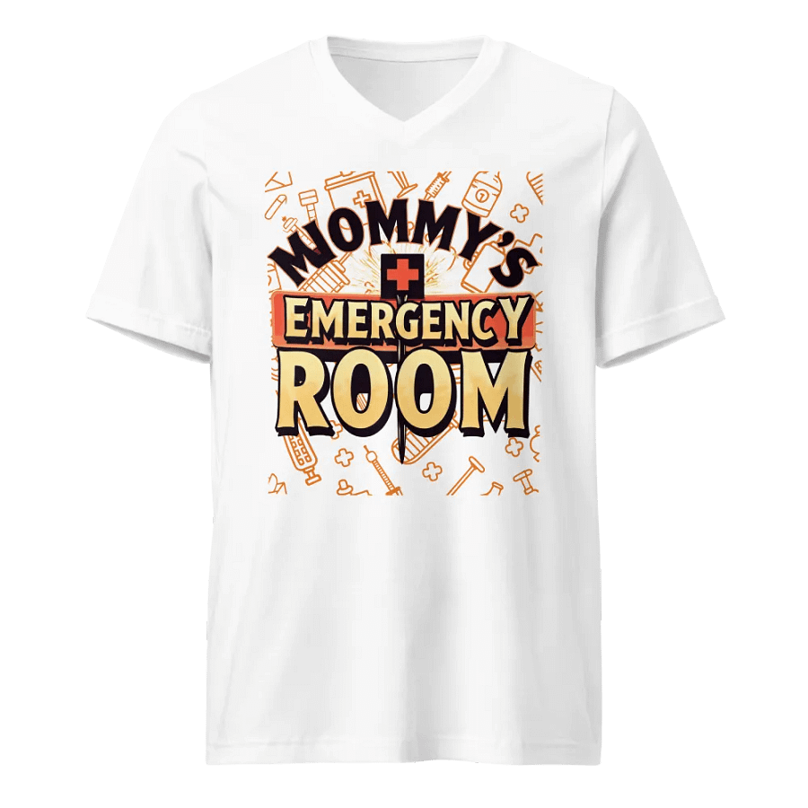 Mommy's Emergency Room V-Neck Tee product image (1)