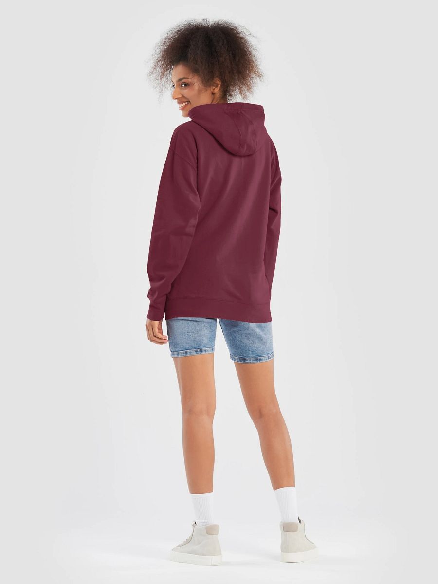 Plain Color Maroon Hoodie product image (4)