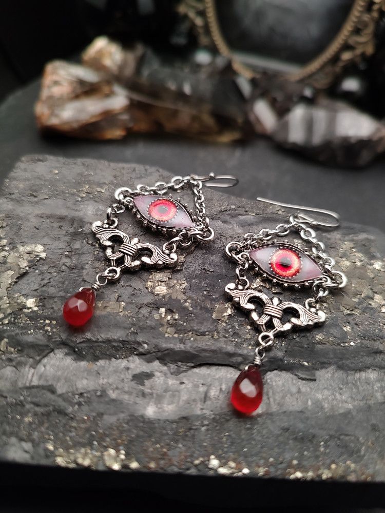 Earrings Eyes - Fire Guardian product image (2)