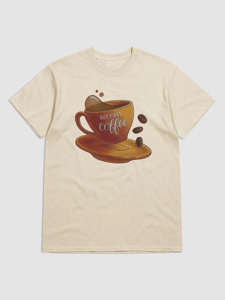 t-shirt : but first coffee product image (1)