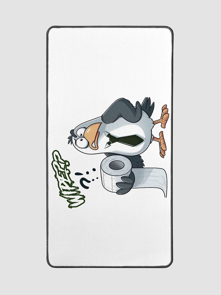Wipe (Bird) Desk Mat product image (2)