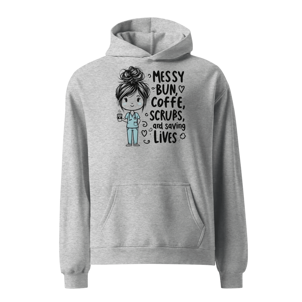 Casual Medical Worker Vibes Hoodie product image (2)