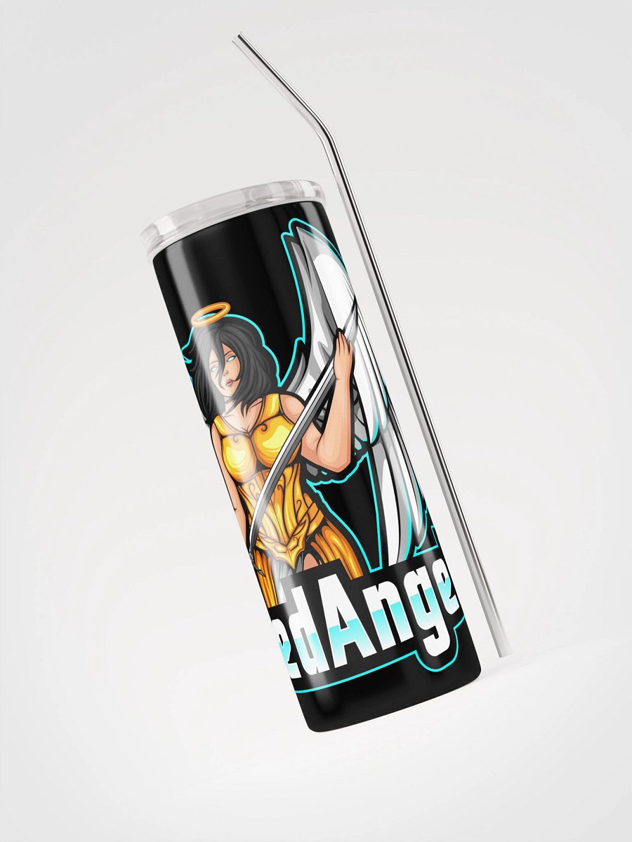 Eco-Friendly Stainless Steel Tumbler with Reusable Straw product image (3)