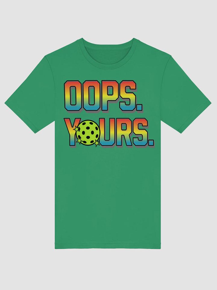Oops Yours Pickleball Vibrant Graphic Tee product image (21)