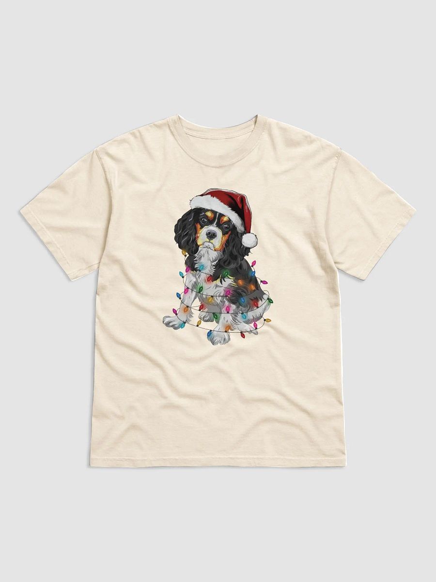 Funny Cavalier King Charles Spaniel(Tricolor) Christmas T-Shirt for Cavalier Spaniel Paw-rents product image (19)