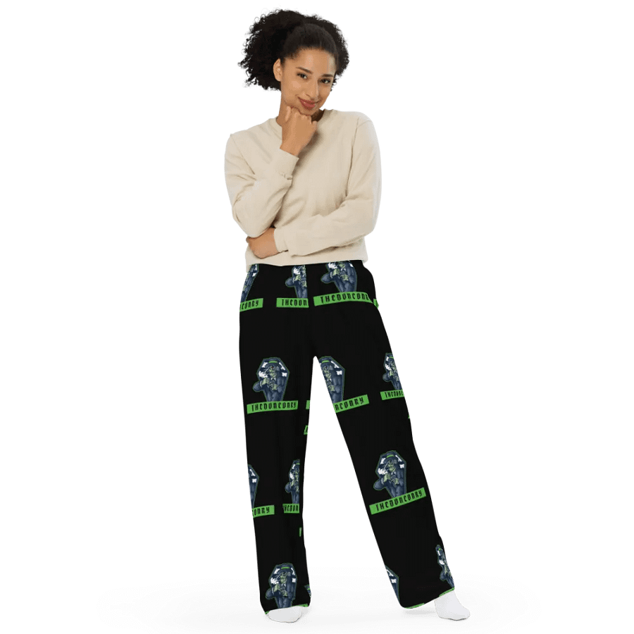 the dons logo Wide-Leg Pants product image (11)