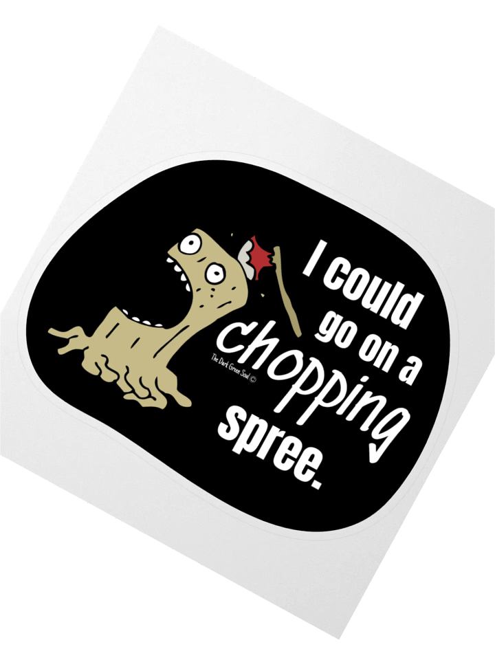 Chopping Spree White - Sticker product image (6)