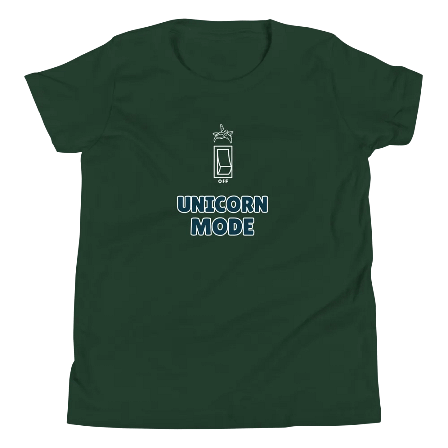 Unicorn Mode - Youth Tshirt product image (1)