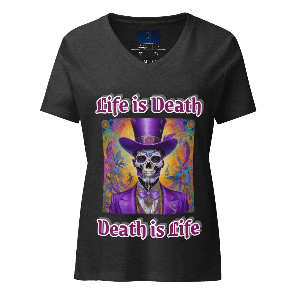 Life is Death Women's V-Neck Tee product image (2)
