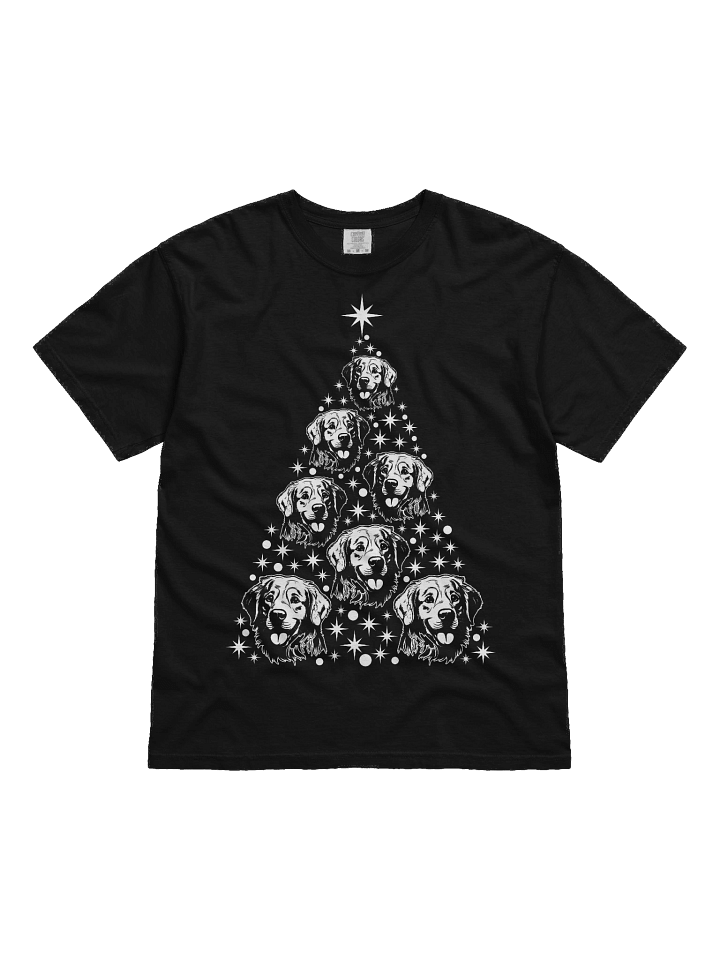 Golden Retriever Christmas Tree T-Shirt product image (3)