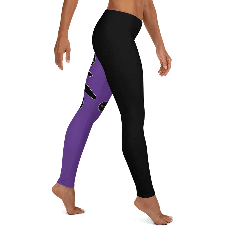 Love - Black & Purple - Leggings product image (5)