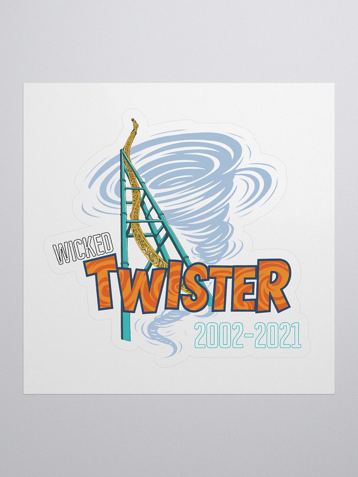 Wicked Twister 2002-2021 Kiss Cut Stickers product image (1)