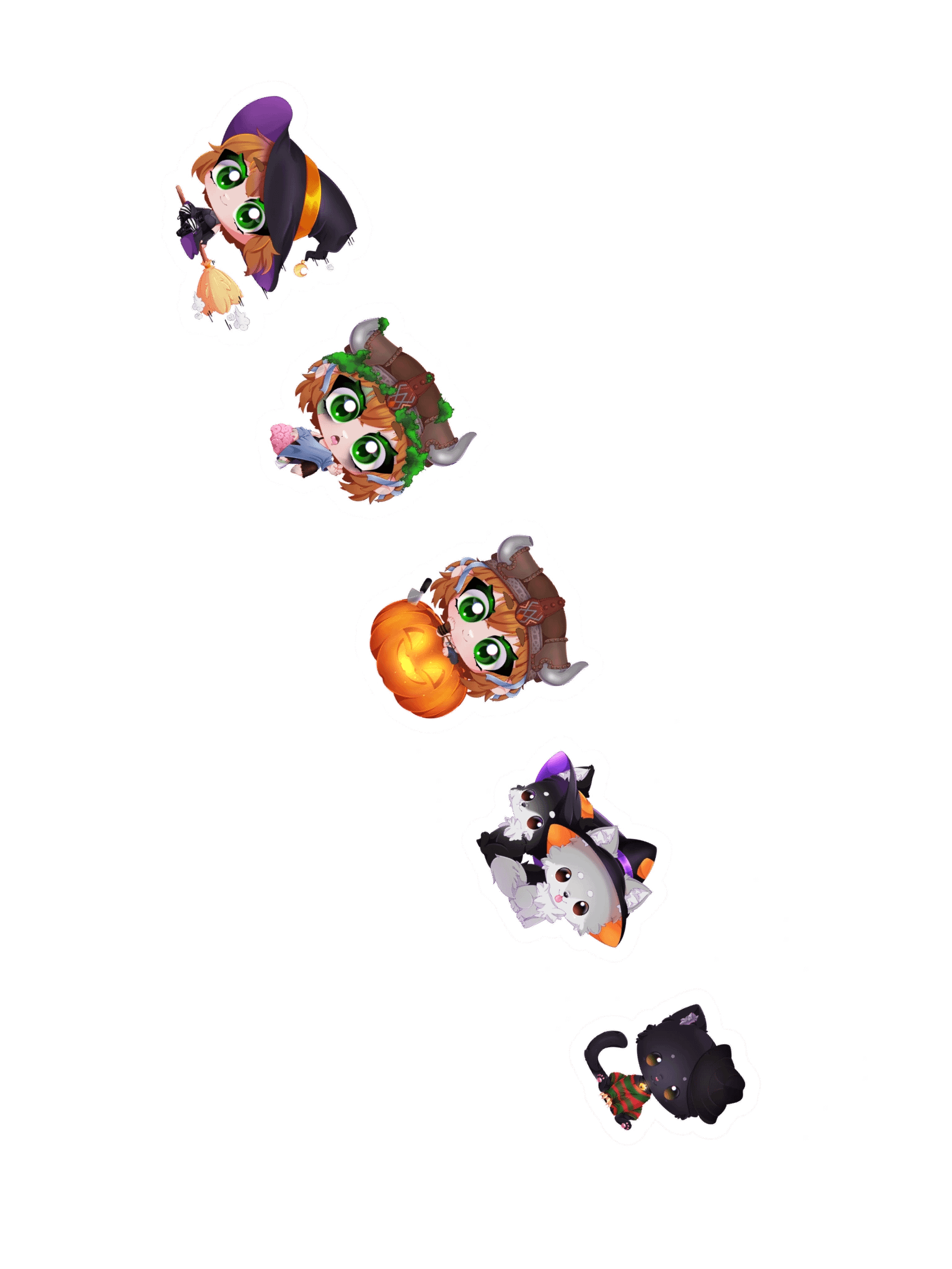 Halloweenie 2025 Stickers Set product image (2)