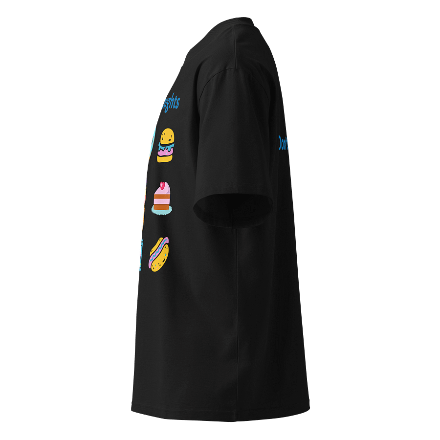 Happy Thoughts - Junk Food Lover - Stanley/Stella Unisex Organic Oversized T-Shirt SATU020 product image (4)