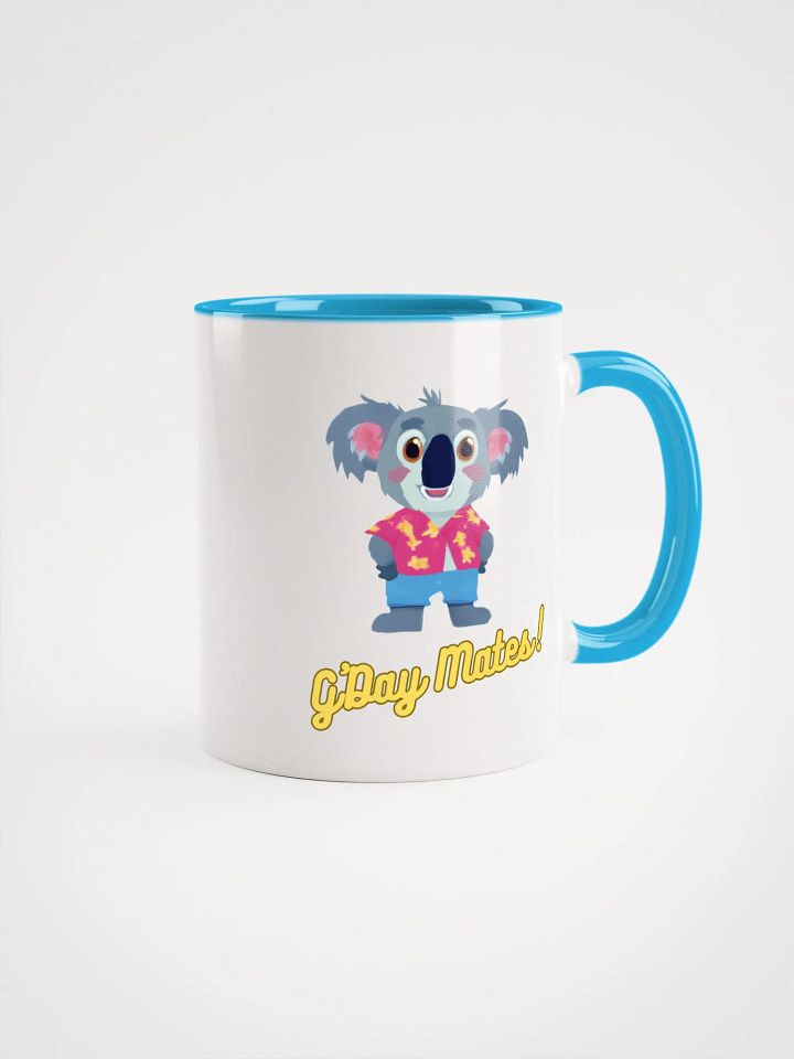 Koala Calm White Ceramic Coffee Mug - 11 oz product image (1)