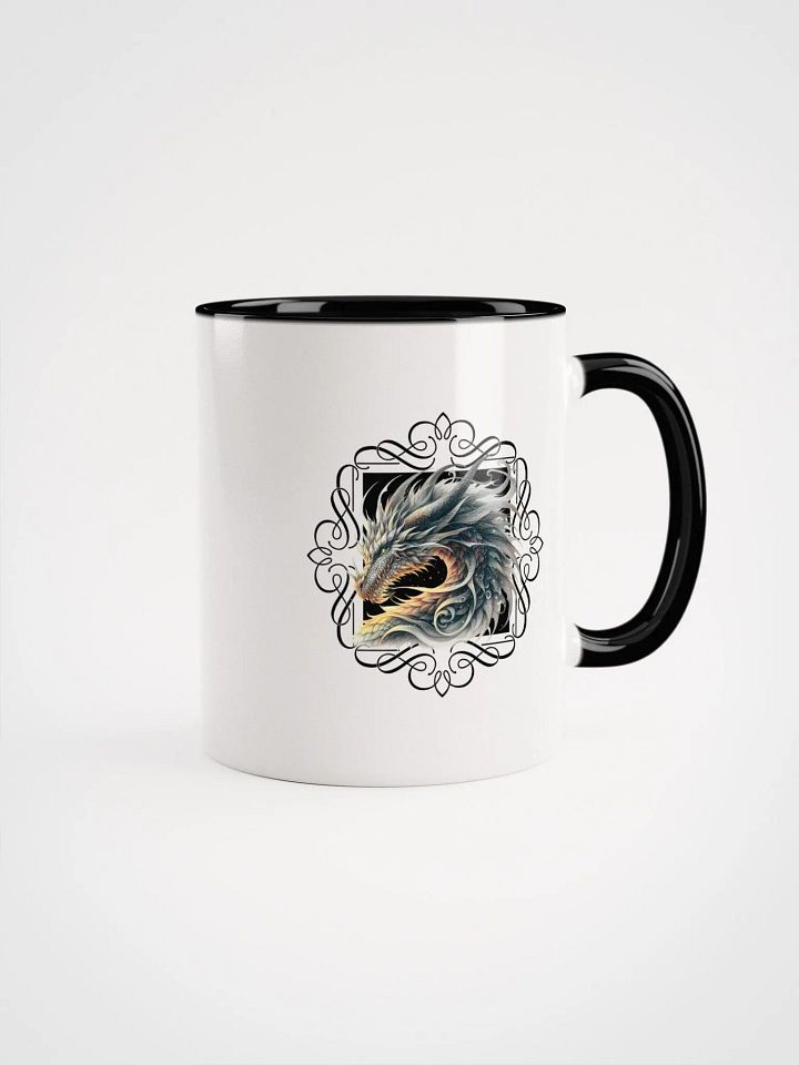 Silver and Gold Dragon Two Tone Mug product image (1)