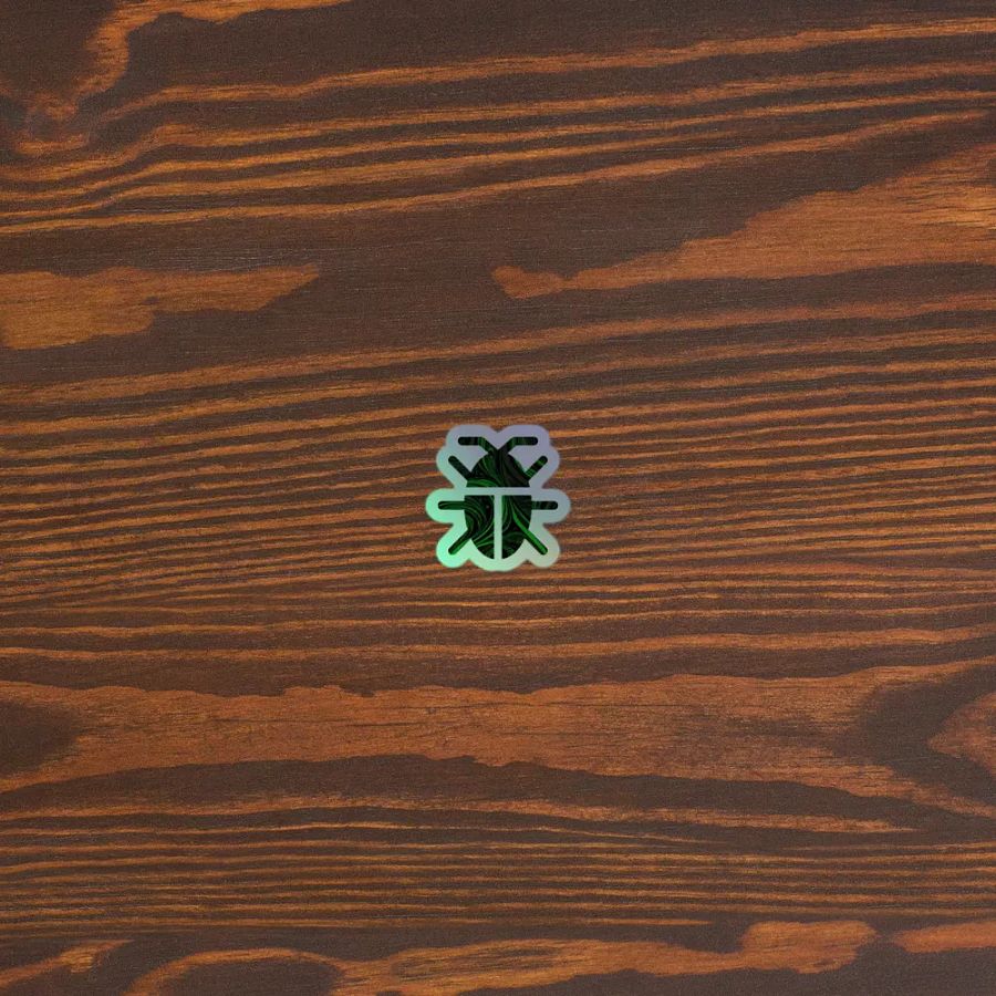 Literal Roach Holographic Logo Sticker product image (3)