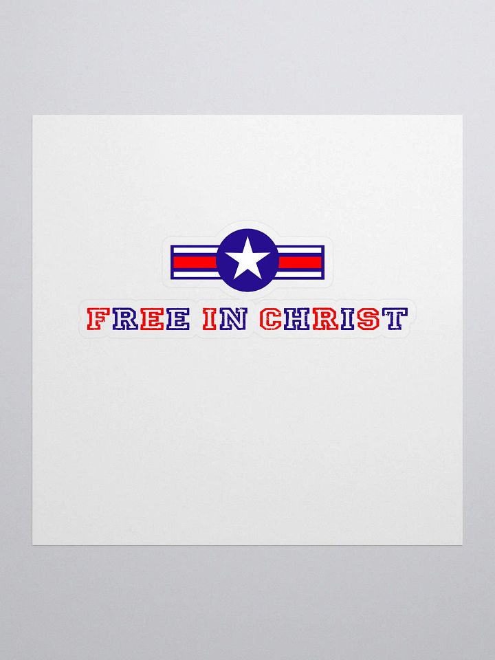 Free In Christ Sticker product image (2)