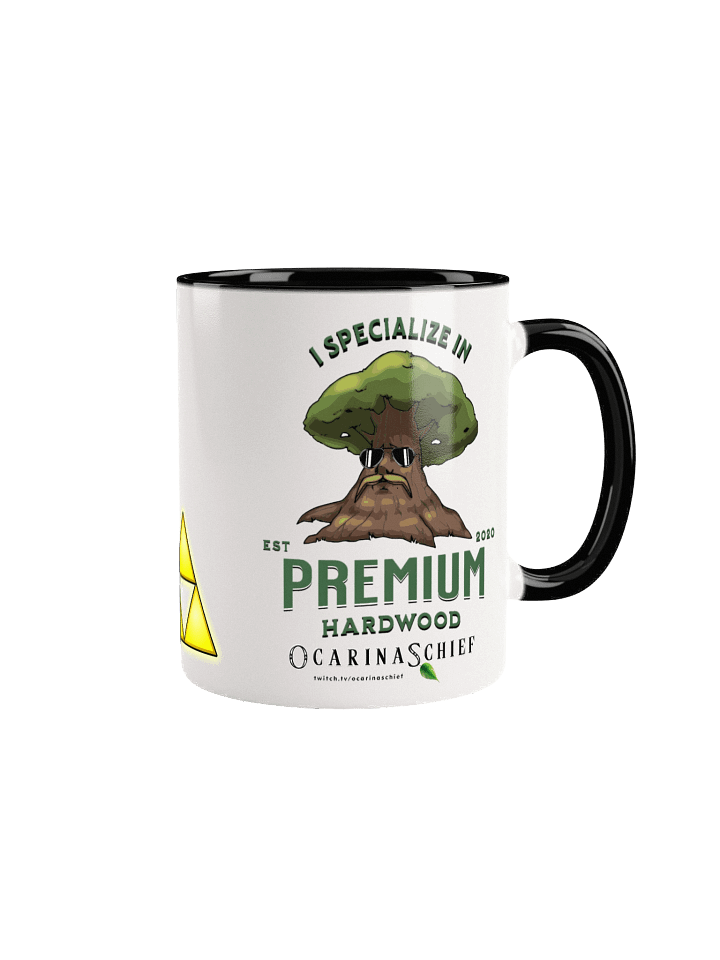 Premium Hardwood Ceramic Mug with Color Inside product image (1)
